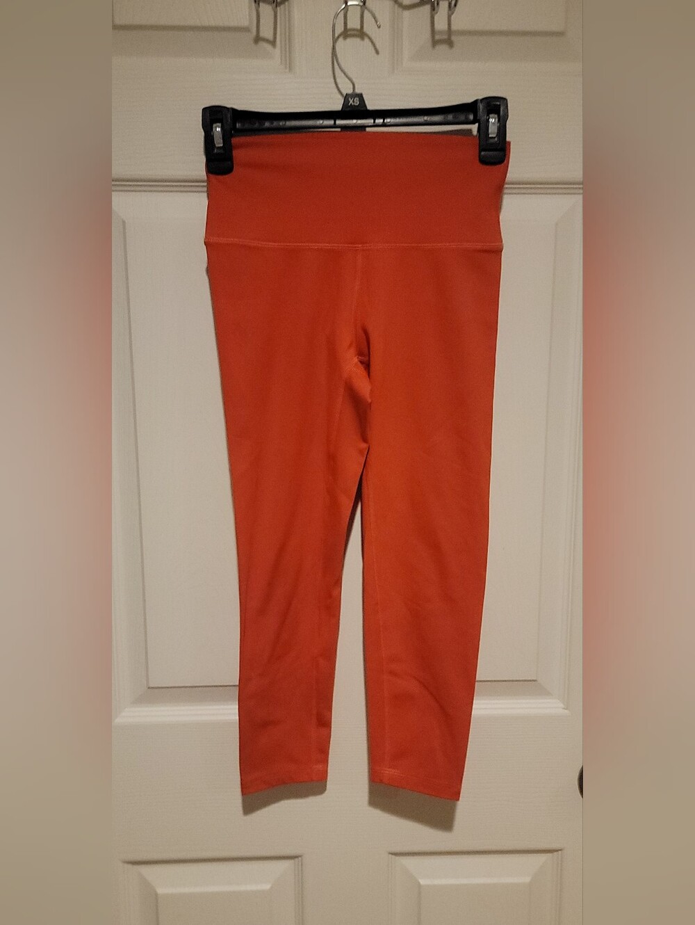 Fleo Women's Sm Orange Mid-Rise Leggings